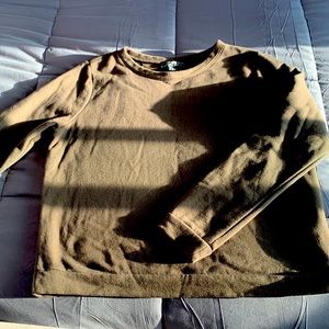 Dark military green long sleeve WOMEN shirt